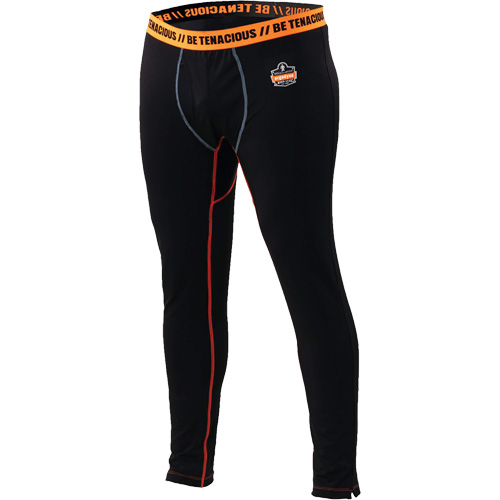 Caleçons thermiques longs, Hommes, Moyen, Noir Duraquip Inc