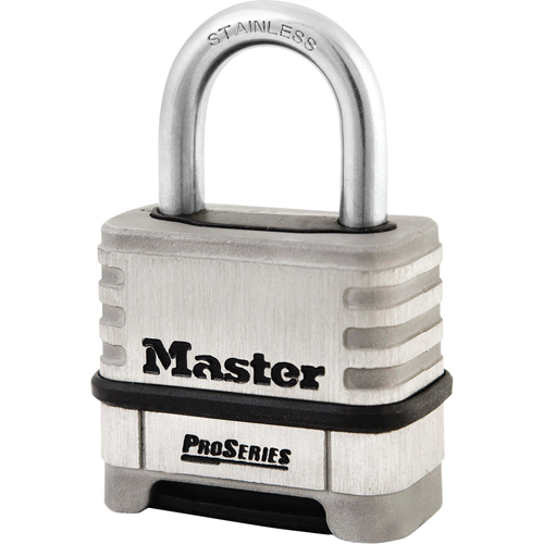 Cadenas &agrave; combinaison ProSeries, Argent, Acier inoxydable, Largeur de 2-1/4" Duraquip Inc