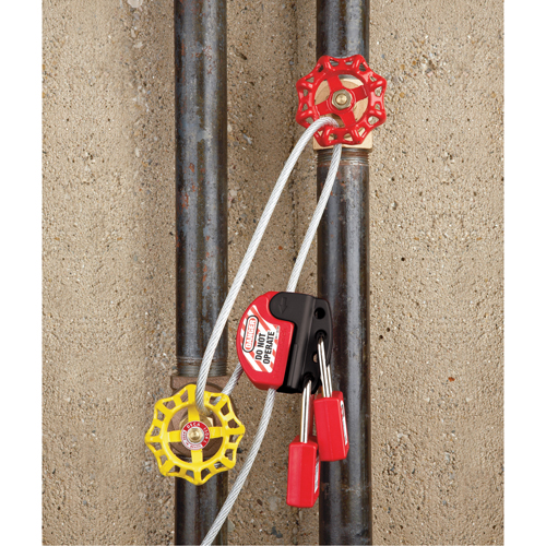 Adjustable Cable Lockout, 10' Length Duraquip Inc