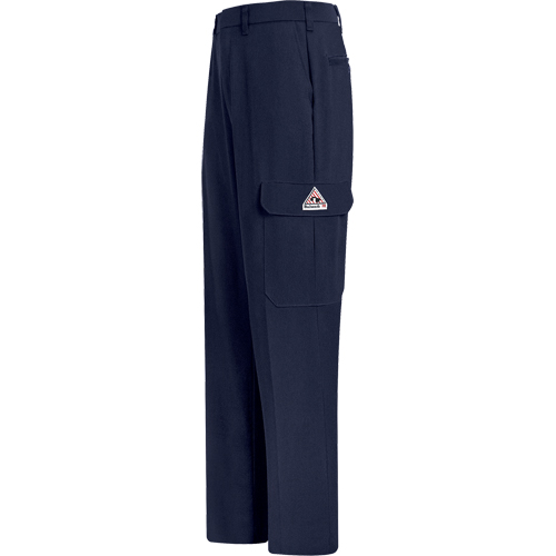 Flame-Resistant Cool Touch&reg; 2 Cargo Pants, 32, x 37, Navy Blue, 10.1 cal/cm² Duraquip Inc