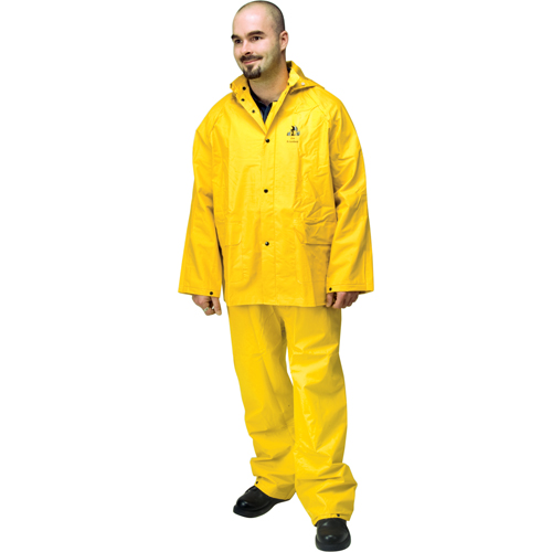 RZ500 Flame Resistant Rain Suit, Medium, Yellow Duraquip Inc