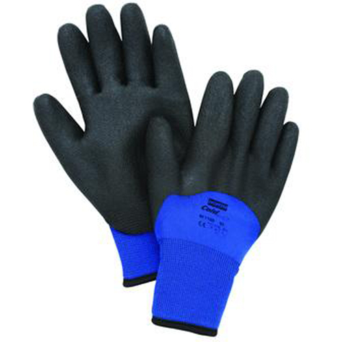 Gants North Northflex Cold Grip, 8/Moyen, R&ecirc;vetement PVC, Calibre 15, Enveloppe en Nylon Duraquip Inc