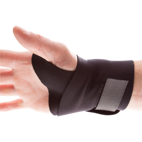 Thermal Wrist Wraps, Neoprene, One Size Duraquip Inc
