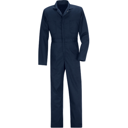 Coveralls, Men's, Grey, Size 36 Duraquip Inc