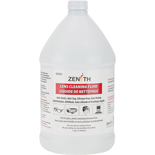 Anti-Fog Lens Cleaner Refill, 3.78 L Duraquip Inc