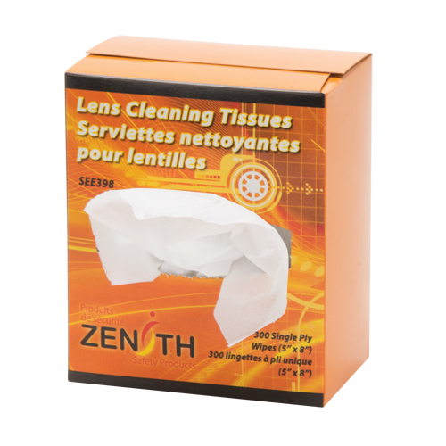 Serviettes nettoyantes pour lentilles, 5" x 8", 300 /pqt. Duraquip Inc