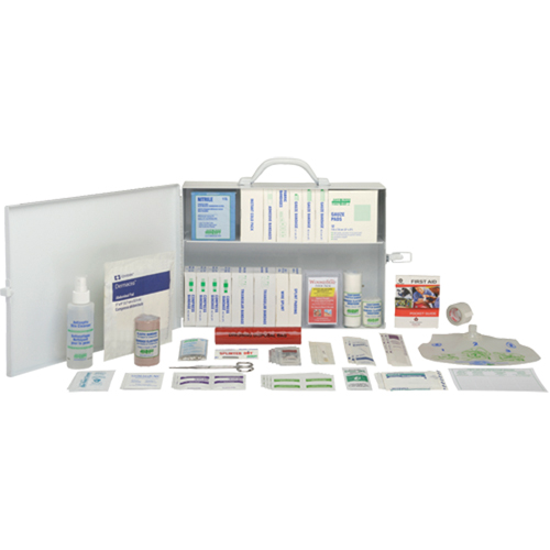Office Standard Kit, Class 1 Medical Device, Metal Box Duraquip Inc