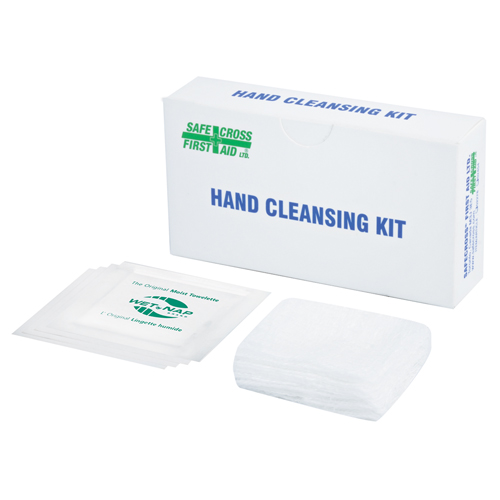 Trousse de nettoyage des mains, Serviette Duraquip Inc