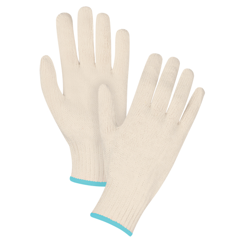 Gants en tricot d'usage standard, Poly/coton, Calibre 7, T-Grand Duraquip Inc