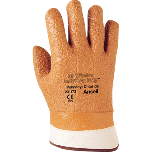 Gants d'hiver Monkey Grip 23-173, 10/T-Grand, R&ecirc;vetement PVC, Enveloppe en Mousse Duraquip Inc