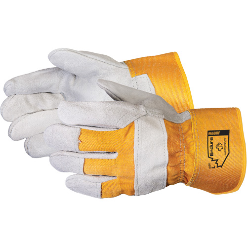 Endura&reg; Winter Split Fitters Gloves, One Size, Split Cowhide Palm, Foam Fleece Inner Lining Duraquip Inc