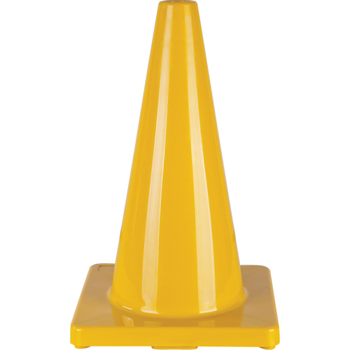 Coloured Traffic Cone, 18", Yellow Duraquip Inc