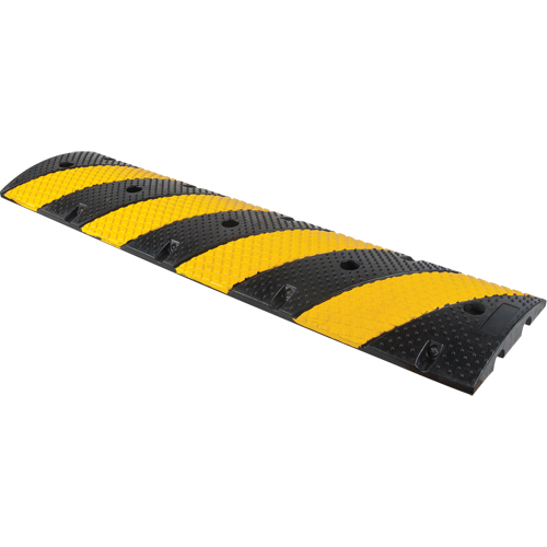 Speed Bump, Rubber, 4' L x 11-3/4" W x 2" H Duraquip Inc