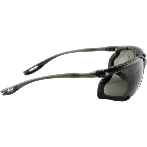 Virtua Safety Glasses with Foam Gasket, Grey/Smoke Lens, Anti-Fog, ANSI Z87+/Meets/Exceeds CSA Z94.3 Duraquip Inc