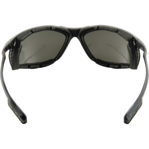 Virtua Safety Glasses with Foam Gasket, Grey/Smoke Lens, Anti-Fog, ANSI Z87+/Meets/Exceeds CSA Z94.3 Duraquip Inc