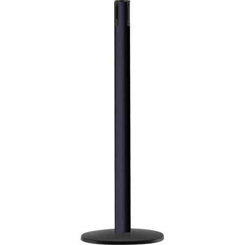 Syst&egrave;me Advance TensaBarrier - Poteau r&eacute;cepteur, Hauteur de 36", Noir Duraquip Inc