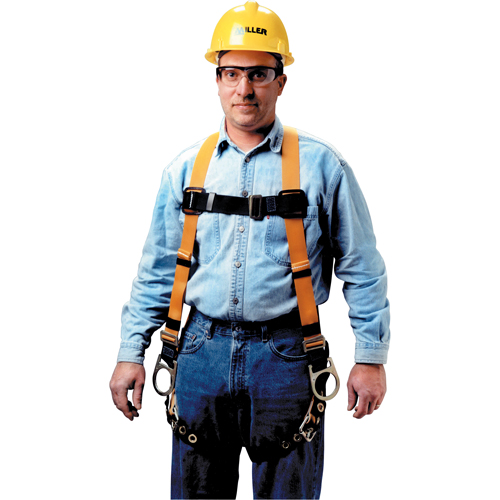 Miller&reg; Titan II Non-Stretch Harness, CSA Certified, Class AP, Medium, 400 lbs. Cap. Duraquip Inc