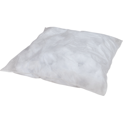 Sorbent Pillow, Oil Only, 18" L x 18" W, 40 gal. Absorbency/Pkg. Duraquip Inc