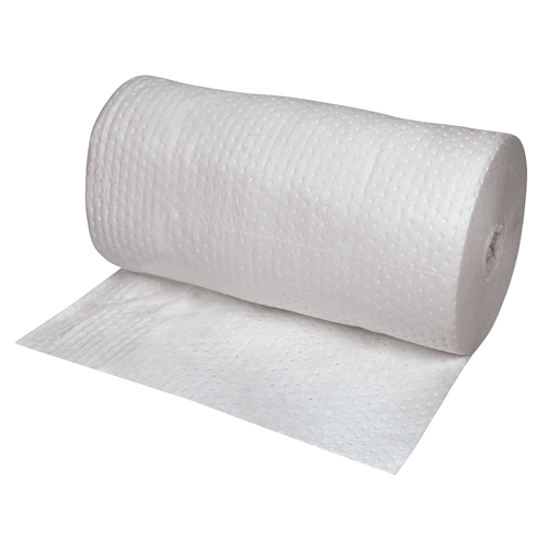 Rouleaux absorbants lamin&eacute;s (SMS) de premi&egrave;re qualit&eacute;, Poids moyen, 150' lo x 30" la, Absorption 40 gal. Duraquip Inc