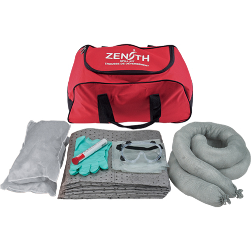 Vehicle Spill Kit, Universal, Bag, 10 US gal. Absorbancy Duraquip Inc