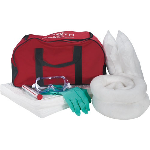 Vehicle Spill Kit, Oil Only, Bag, 10 US gal. Absorbancy Duraquip Inc
