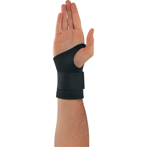 Proflex&reg; 670 Ambidextrous Single Strap Wrist Support, Neoprene, Small Duraquip Inc