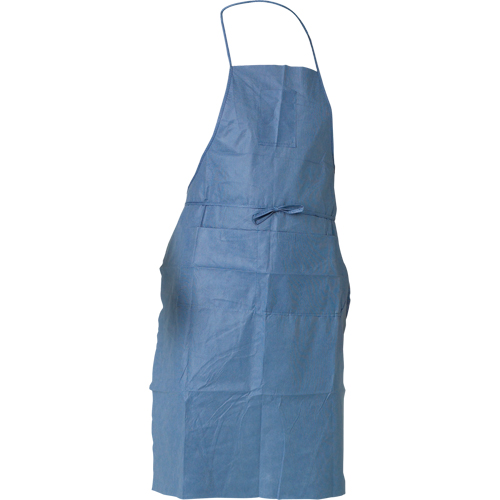 KleenGuard Denim Apron, SMS, Blue, 28" W x 40" L Duraquip Inc