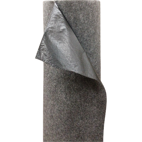 Tapis industriels avec support en poly, 36" la x 50' lo, Lourd Duraquip Inc