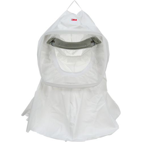 Cagoule Versaflo de haute durabilit&eacute; avec coiffe int&eacute;gr&eacute;e, Grand/Moyen, Coiffe souple, Bavette Simple Duraquip Inc