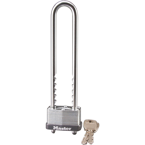 Cadenas lamin&eacute;, Argent, Cl&eacute;s diff&eacute;rentes, Acier lamin&eacute;, Largeur de 1-3/4" Duraquip Inc