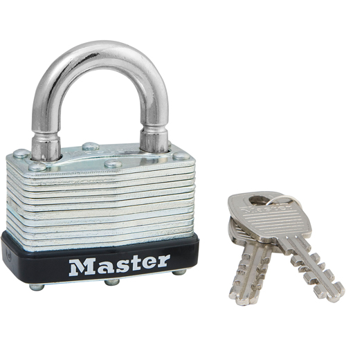 Cadenas lamin&eacute;, Argent, Cl&eacute;s identiques, Acier lamin&eacute;, Largeur de 1-3/4" Duraquip Inc