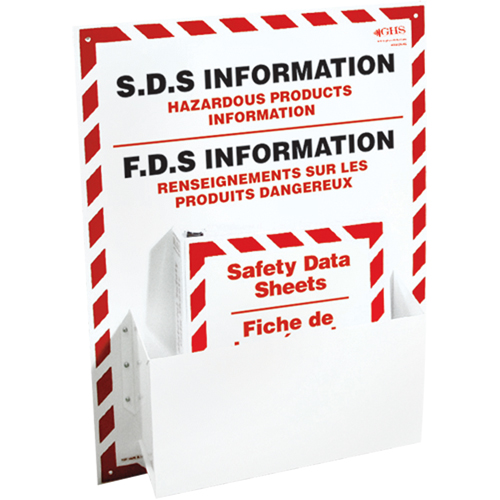 Safety Data Sheet Information Stations, English & French, Binders Included Duraquip Inc