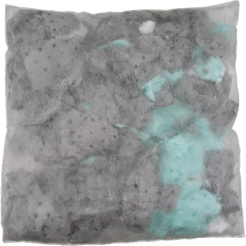 Tampon absorbant, Universel, 18" lo x 18" la, 45 gal. absorption/pqt Duraquip Inc