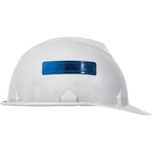 Autocollants r&eacute;tror&eacute;fl&eacute;chissants pour casques de s&eacute;curit&eacute; Duraquip Inc