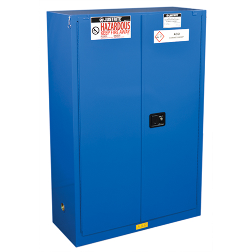 Armoires de rangement pour mati&egrave;res dangereuses Sure-Grip Ex, 45 gal., 43" x 65" x 18" Duraquip Inc