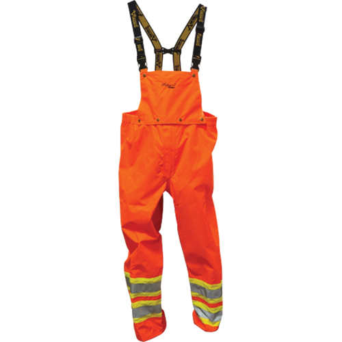 V&ecirc;tement de pluie de s&eacute;curit&eacute;, 3T-Grand, Polyester/PVC, Orange Duraquip Inc
