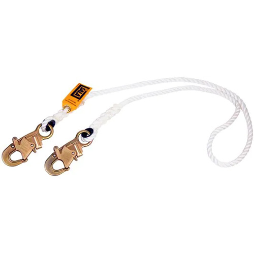 Longe de positionnement, 1 branches, 6', Classe CSA A, Nylon Duraquip Inc