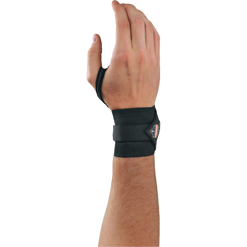 Proflex&reg; 420 Wrist Wrap with Thumb Loop, Elastic, Medium/Small Duraquip Inc