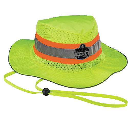 Chill-Its&reg; 8935CT Evaporative Cooling Ranger Hat, Hi-Vis Lime Duraquip Inc