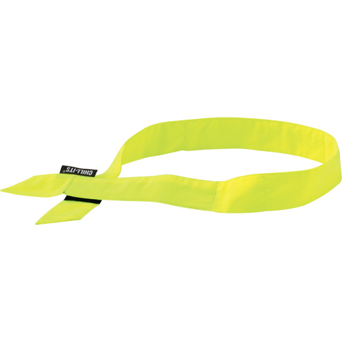 Foulard de refroidissement par &eacute;vaporation Chill-Its 6705, Jaune lime haute visibilit&eacute; Duraquip Inc