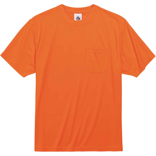 Chandail non certifi&eacute; GloWear 8089, Polyester, Petit, Orange haute visibilit&eacute; Duraquip Inc