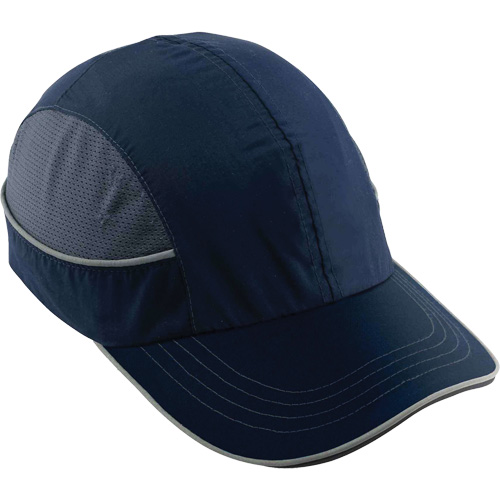 Skullerz&reg; 8950 Long Brim Bump Cap, Navy Blue Duraquip Inc