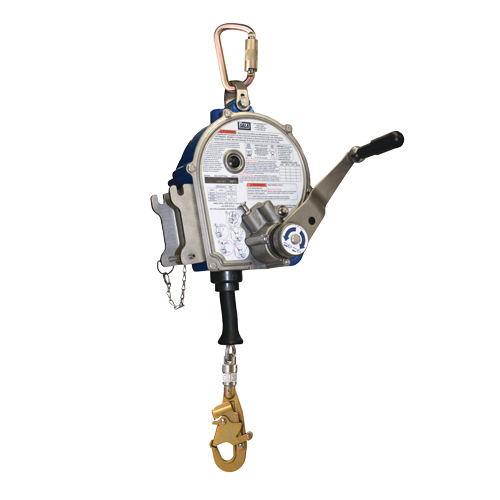 Sealed Self-Retracting Lifeline with Retrieval Winch Duraquip Inc