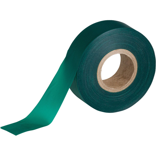 Flagging Tape, 1.188" W x 150' L, Green Duraquip Inc