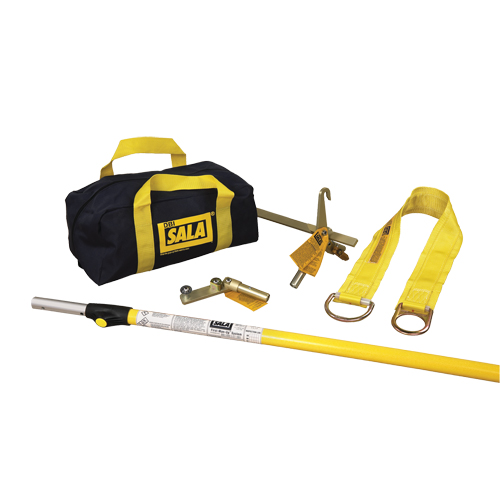 DBI-SALA&reg; First-Man-Up Remote Anchoring System, 16' L, Web Lifeline Duraquip Inc