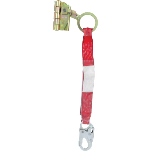 Coulisseau de s&eacute;curit&eacute; mobile/manuel Cobra, Avec longe, Dia de la corde 5/8" Duraquip Inc
