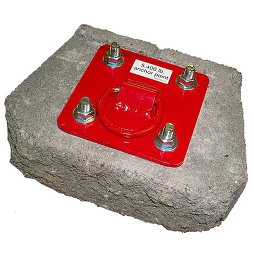 Ancrage continu pour b&eacute;ton PROTECTA PRO, B&eacute;ton, Usage Temporaire Duraquip Inc