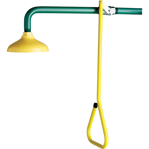 Douche d'urgence suspendue Lifesaver, Montage mural Duraquip Inc