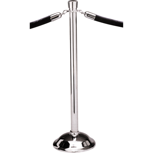 Portable Posts, 39" High, Polished Duraquip Inc