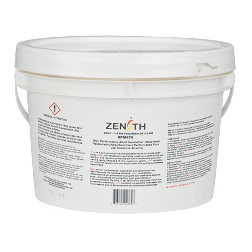 Base Sorbent Neutraliser, Dry, 3.5 kg, Caustic Duraquip Inc